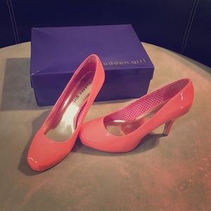 Madden Girl Corral Heels size 8W